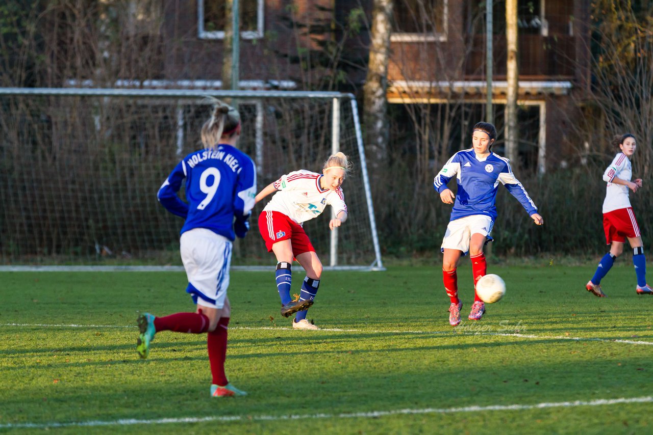 Bild 209 - B-Juniorinnen Hamburger SV - Holstein Kiel : Ergebnis: 0:1